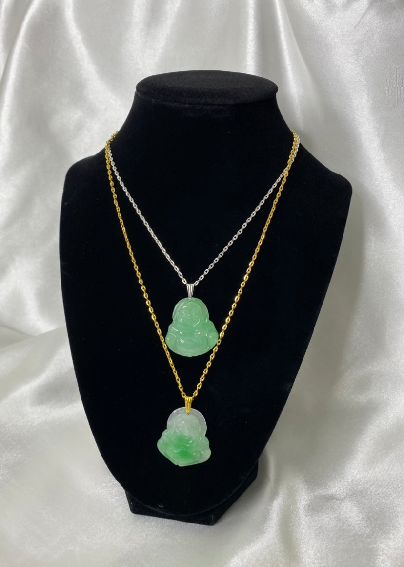 Laughing Buddha Necklace