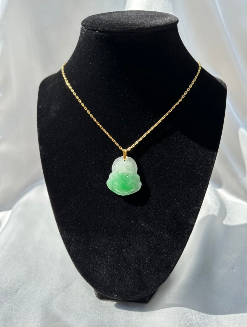 Laughing Buddha Necklace