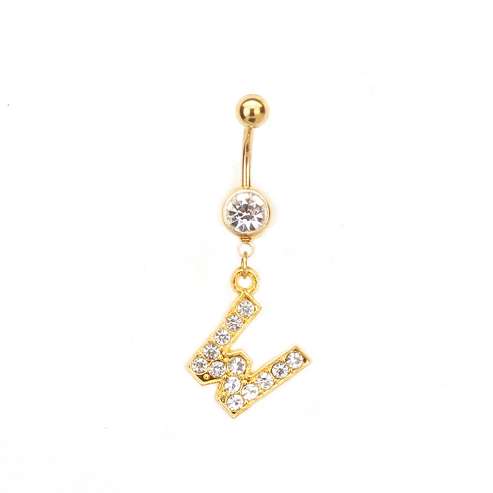 Custom Initial Belly Ring
