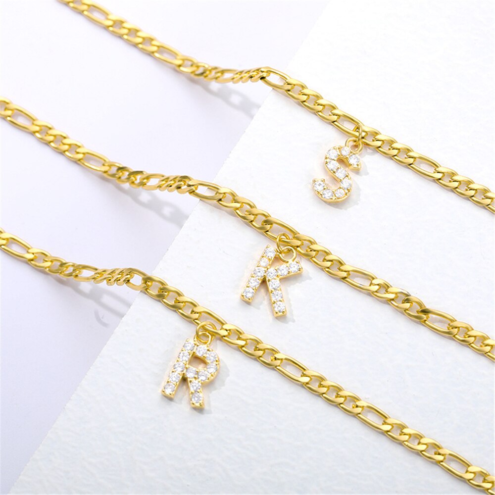 Initial Letter Anklet