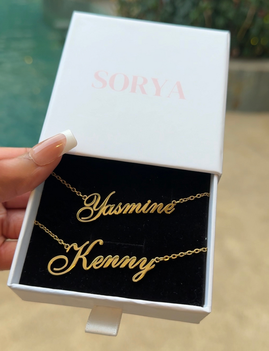 Matching Name Necklace Bundle