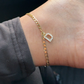 Initial Letter Anklet