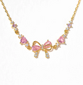 Pretty in Pink Bow Bracelet