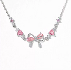 Pretty in Pink Bow Bracelet