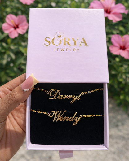 Matching Name Necklace Bundle