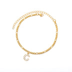 Initial Letter Anklet