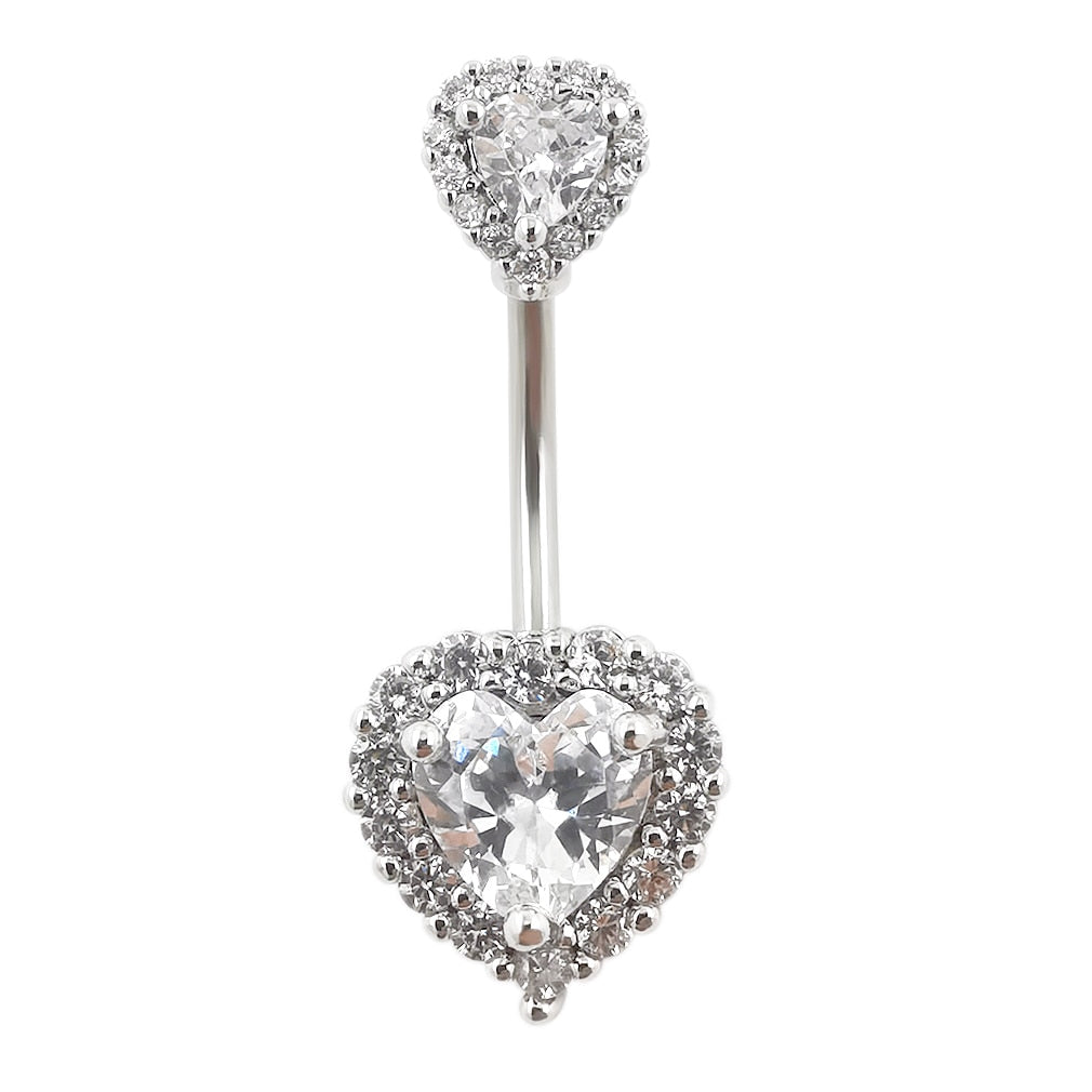 Heart Belly Ring