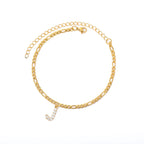 Initial Letter Anklet