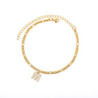 Initial Letter Anklet