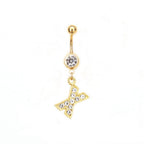 Custom Initial Belly Ring