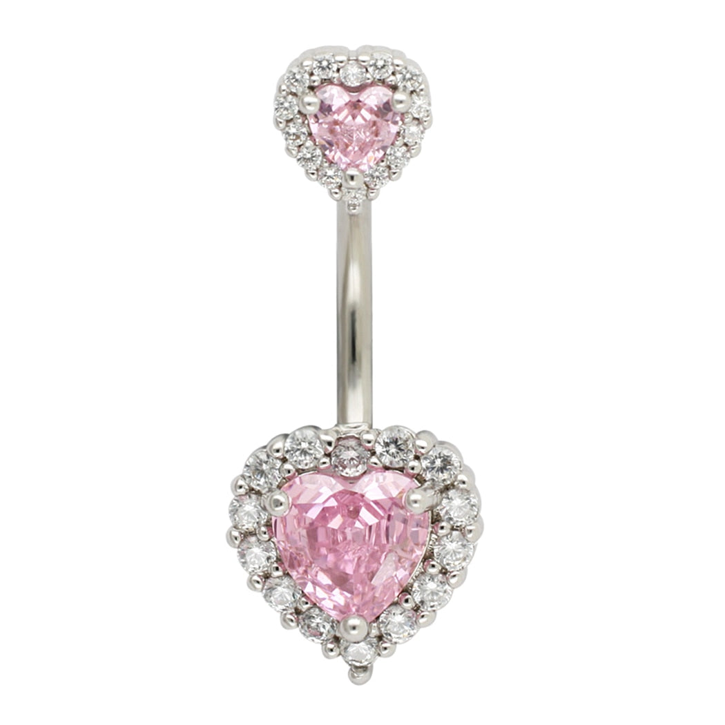 Heart Belly Ring